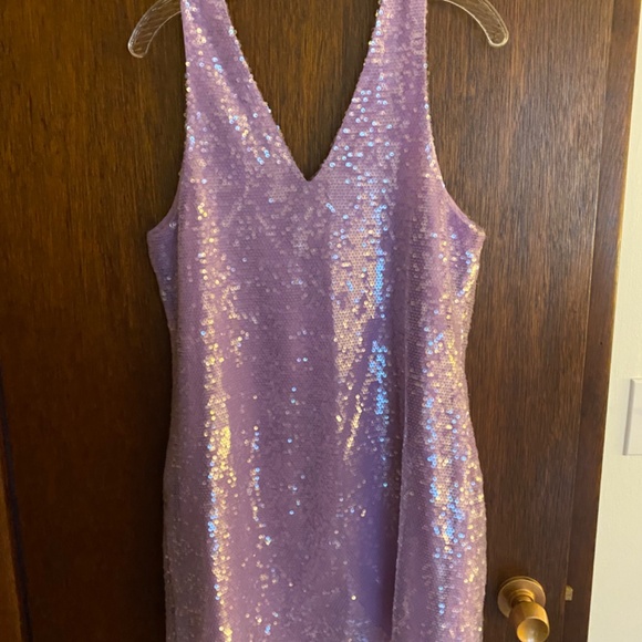 A new day sequin mini dress purple - Picture 4 of 6